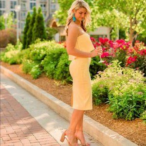 Likely Driggs Off Shoulder Dress